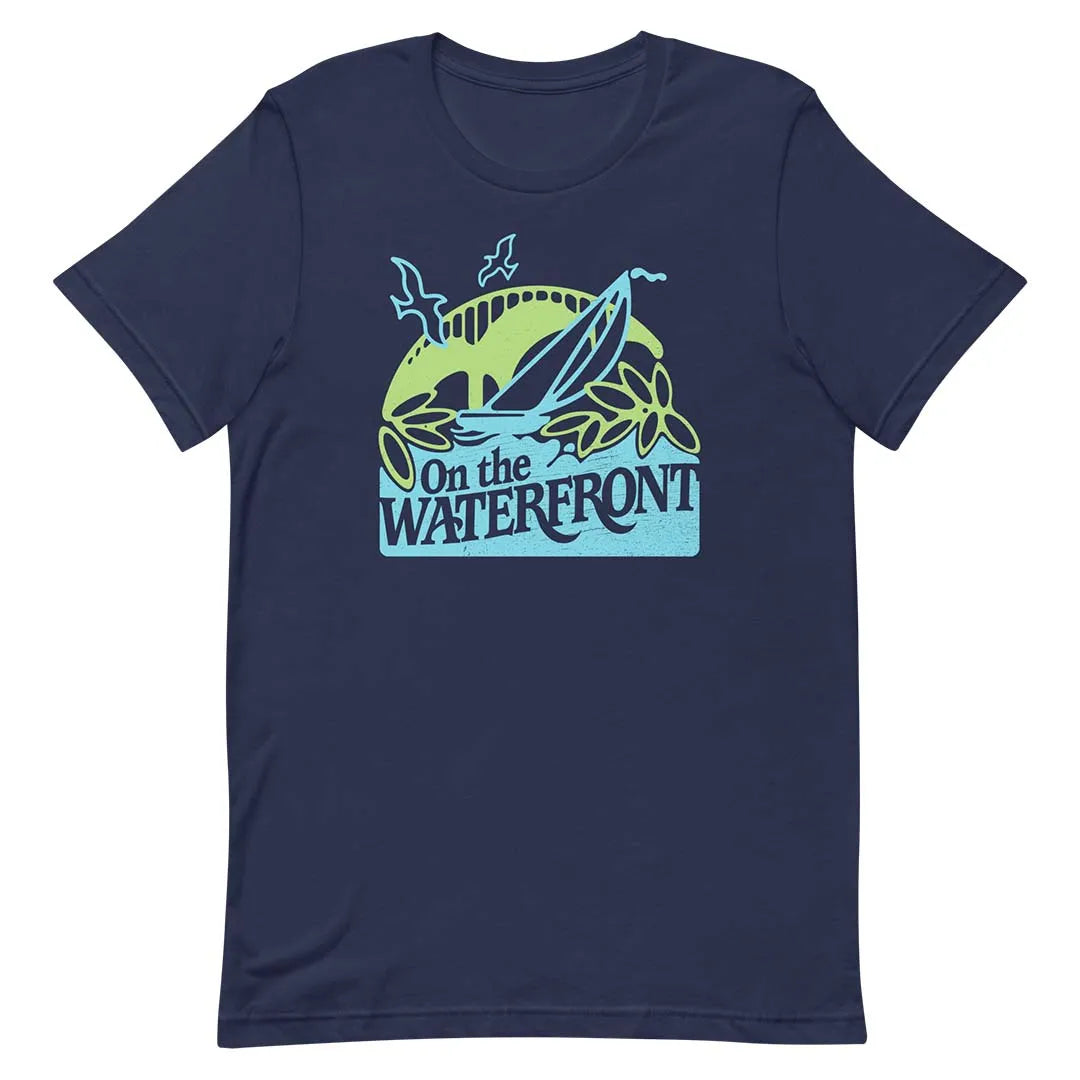 On the Waterfront Festival Rockford Unisex Retro T-shirt