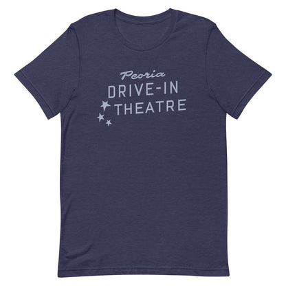 Peoria Drive-in Theater Unisex Retro T-shirt