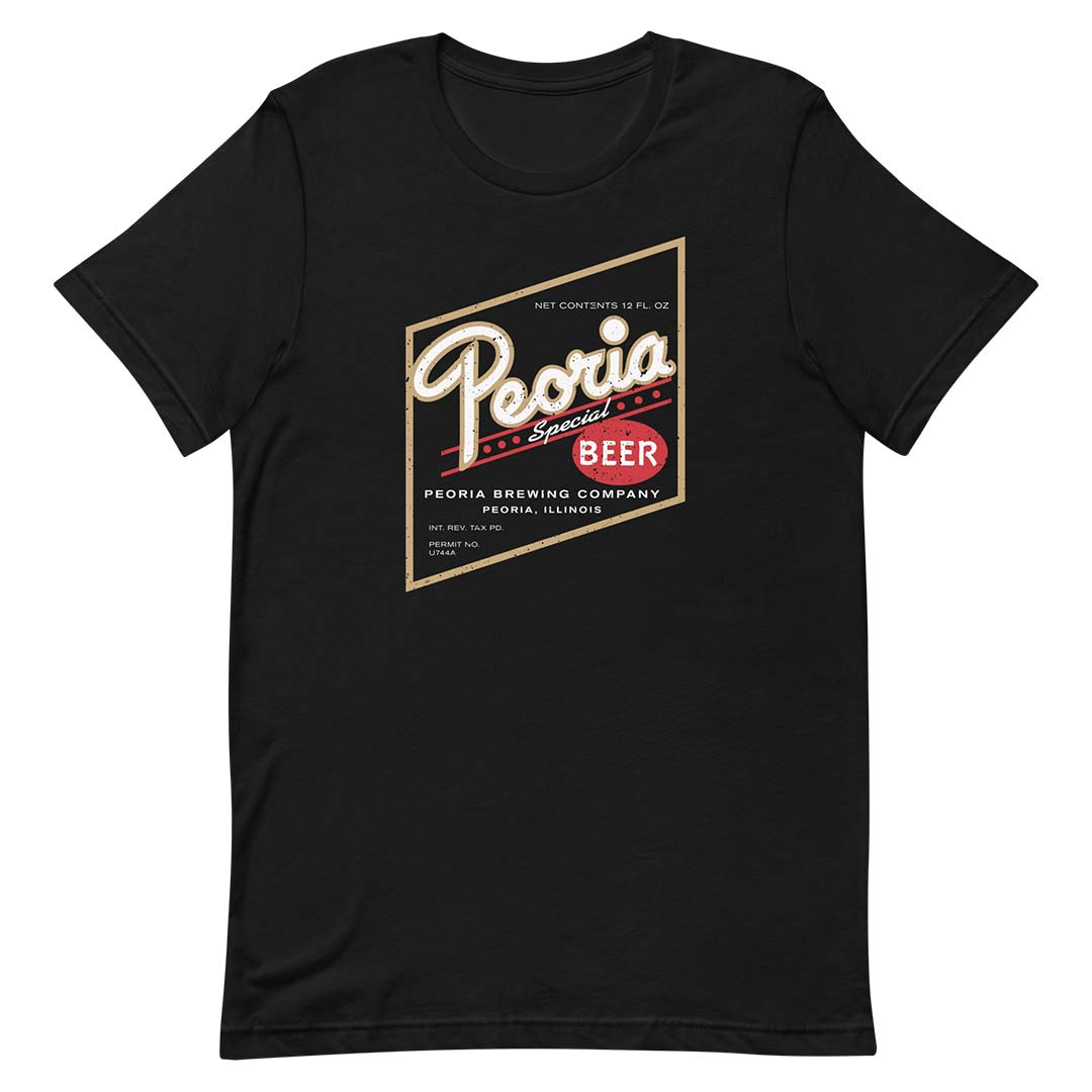 Peoria Special Beer Unisex Retro T-shirt