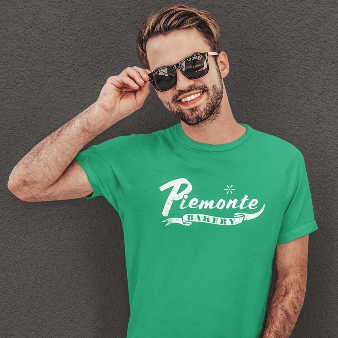 Piemonte Bakery Rockford Unisex Retro T-Shirt - Bygone Brand