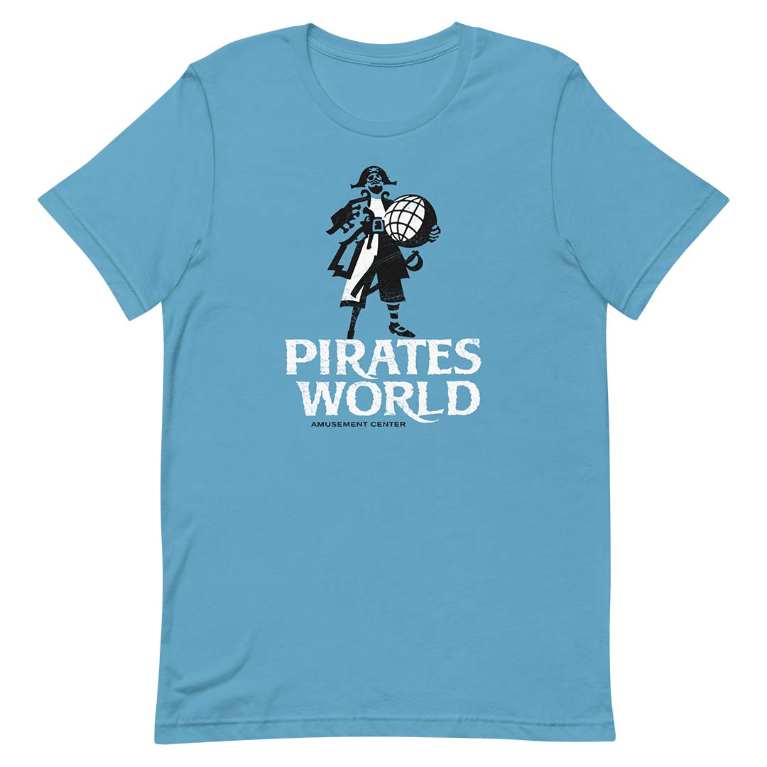 Pirates World Amusement Center Florida Unisex Retro T-shirt