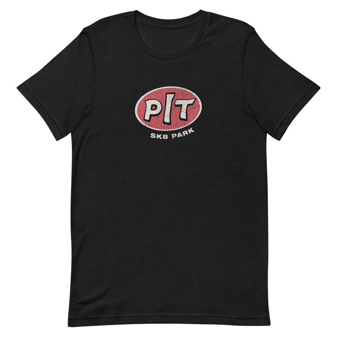 Pit Skatepark Rockford Unisex Retro T-shirt