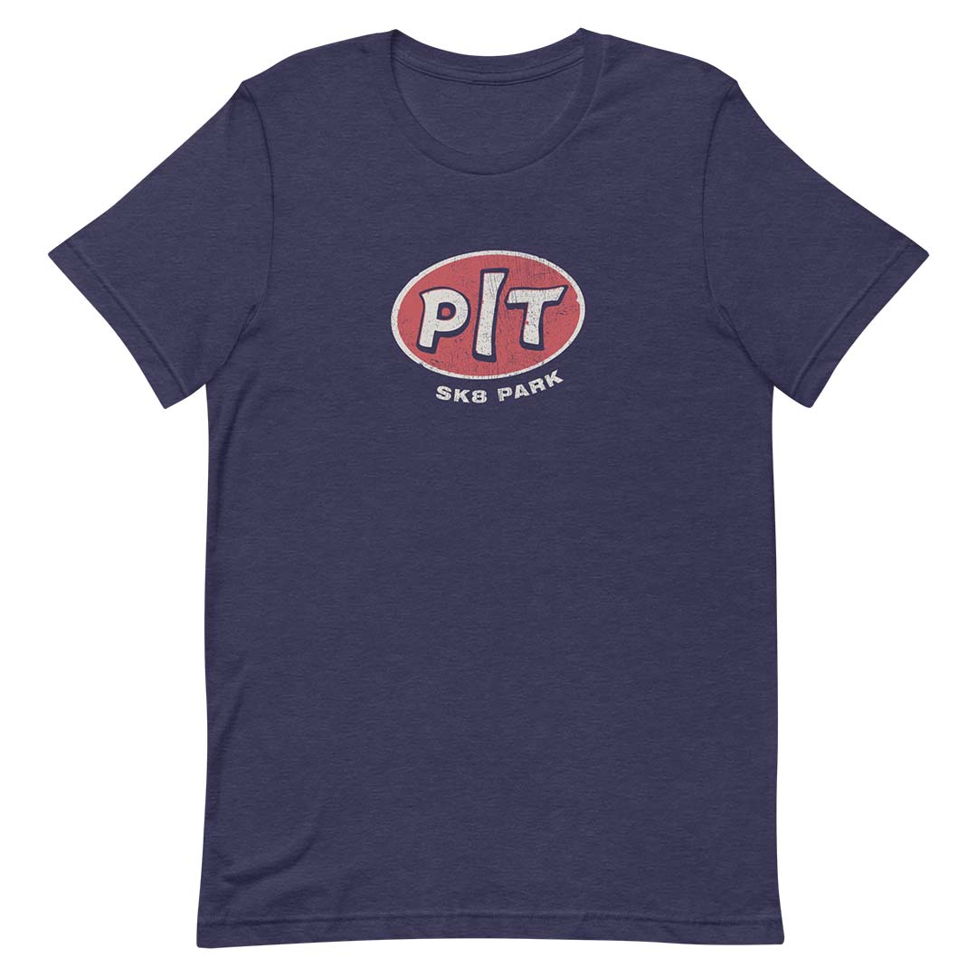Pit Skatepark Rockford Unisex Retro T-shirt