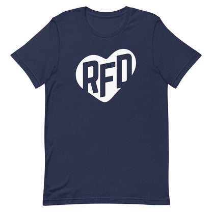 RFD Rockford Heart Unisex T-shirt navy
