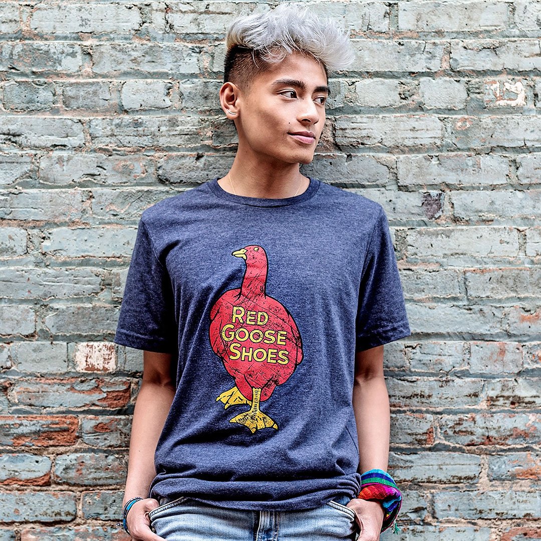 Red Goose Shoes t-shirt - Bygone Brand