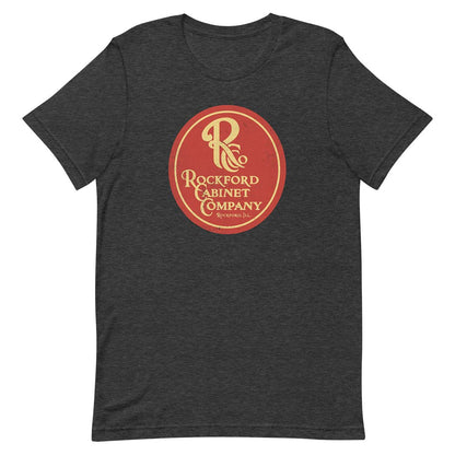 Rockford Cabinet Company Unisex Retro T-shirt
