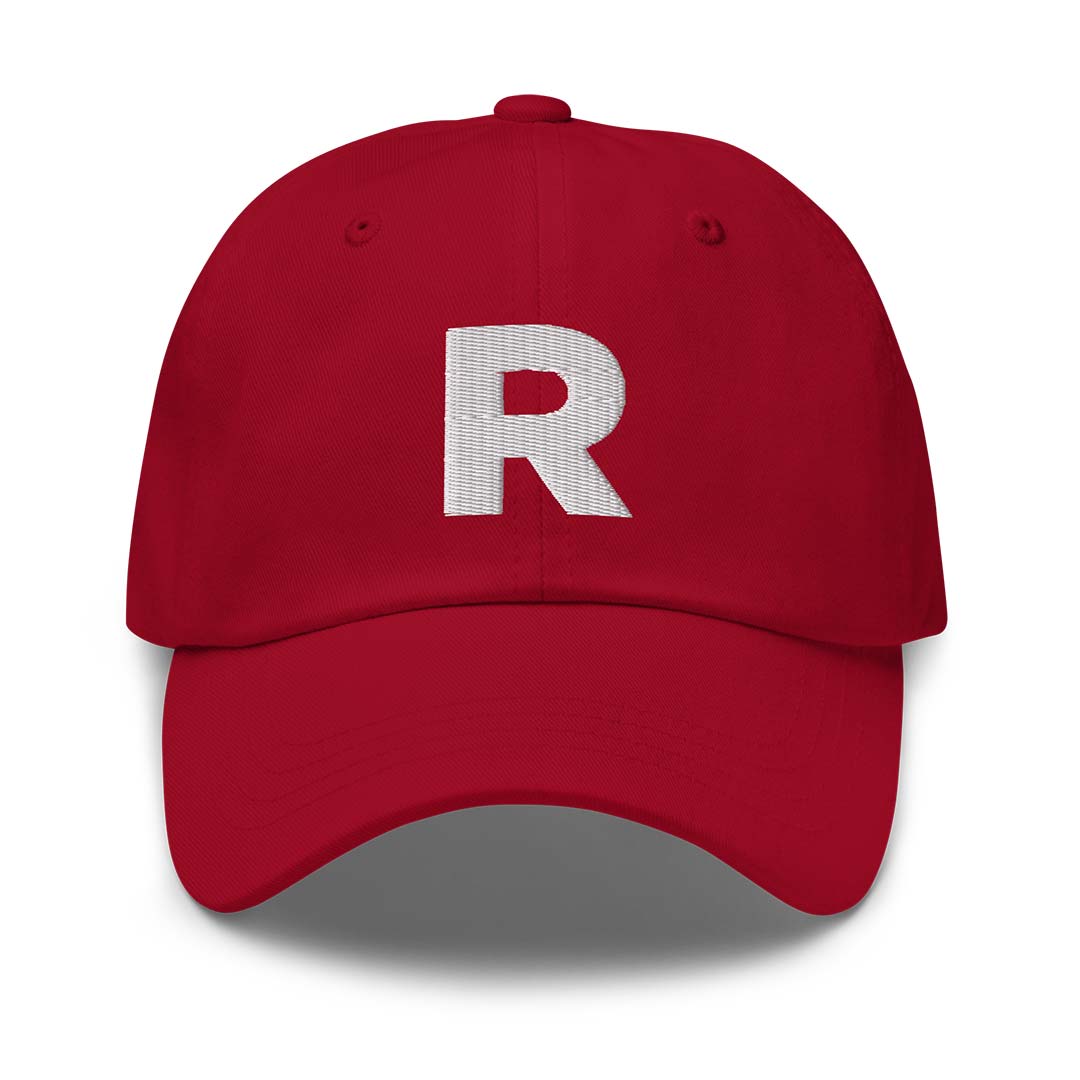 Rockford Peaches Baseball Hat Vintage Red