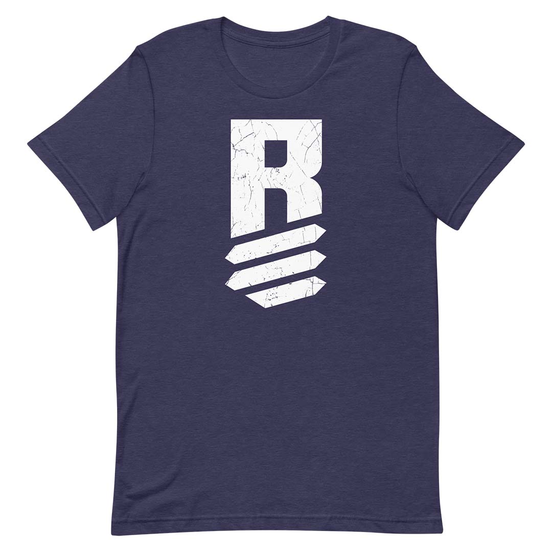 Rockford Products Unisex Retro T-shirt navy
