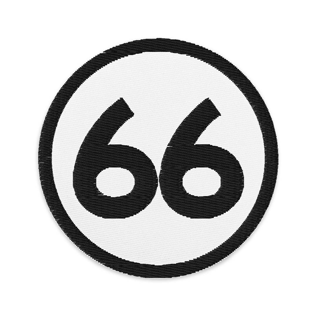 Route 66 Highway Embroidered Patch