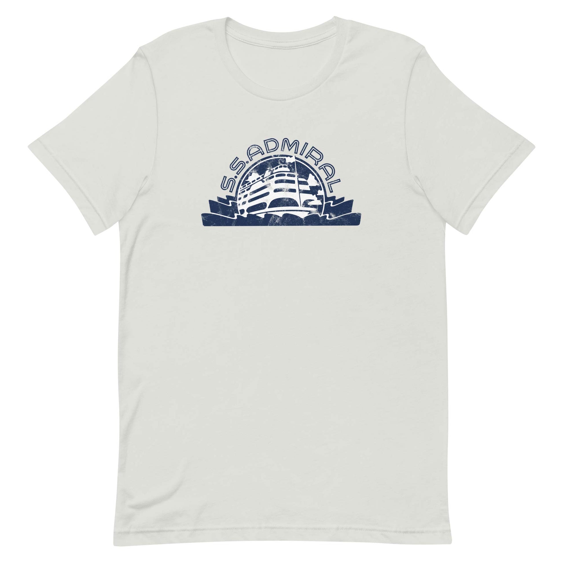 in Stock SS Admiral St. Louis Unisex Retro T-Shirt 3XL / Blue