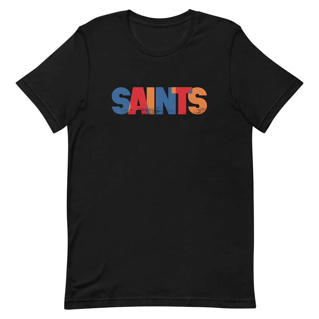 Saints Roller Skating St. Louis Unisex Retro T-shirt