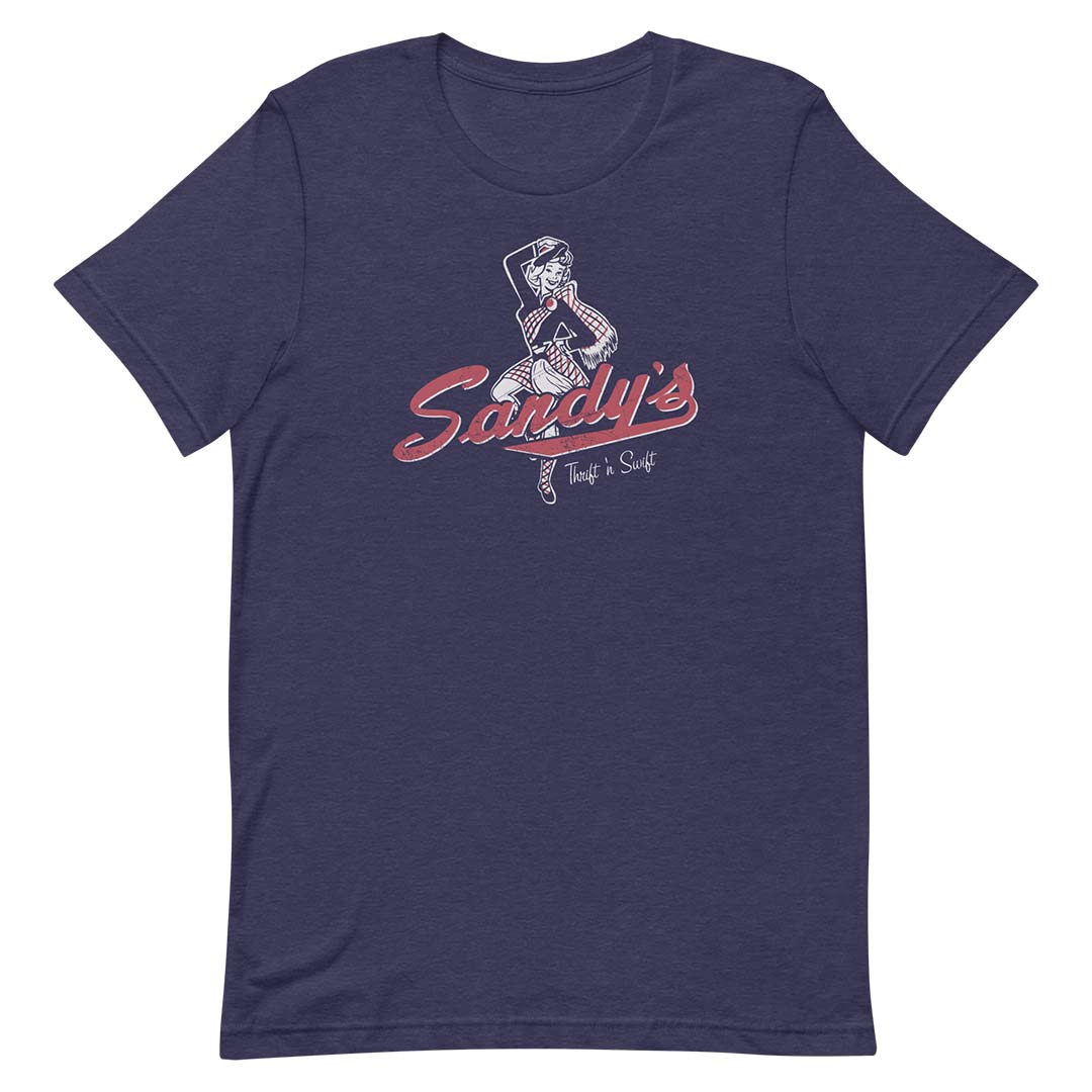 Sandy's Hamburgers Unisex Retro T-shirt – Bygone Brand