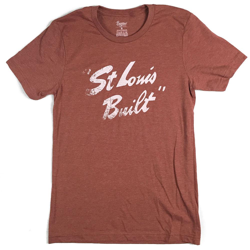 St. Louis Built Unisex Retro T-shirt - Bygone Brand