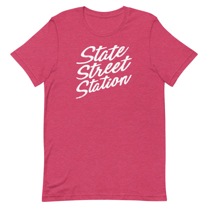 State Street Station Rockford Unisex Retro T-shirt - Bygone Brand