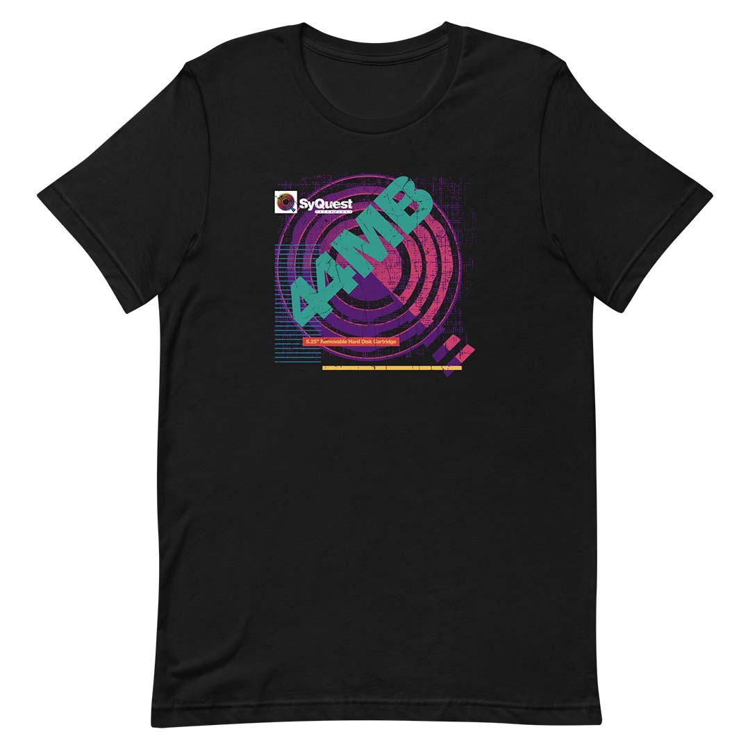 SyQuest Disk Drive Unisex Retro T-shirt