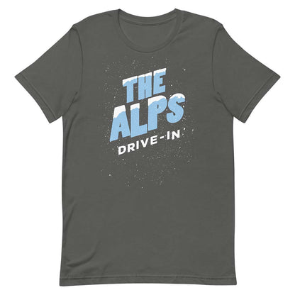 The Alps Drive-in Rockford Unisex Retro T-shirt