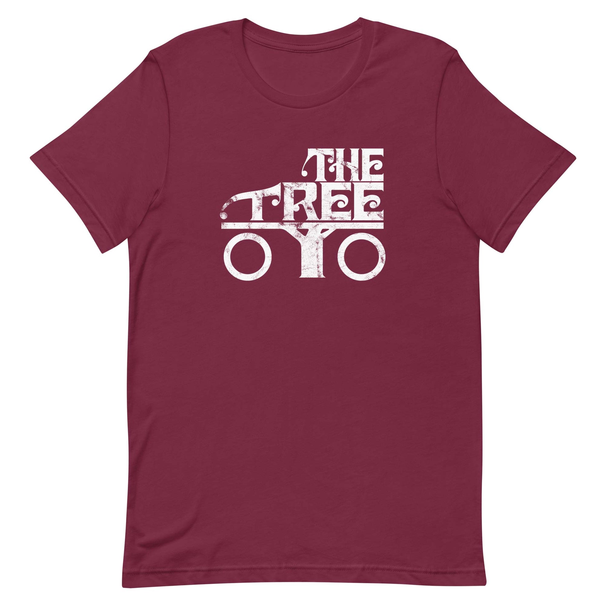 The Tree Roller Skating Rockford Unisex Retro T-shirt