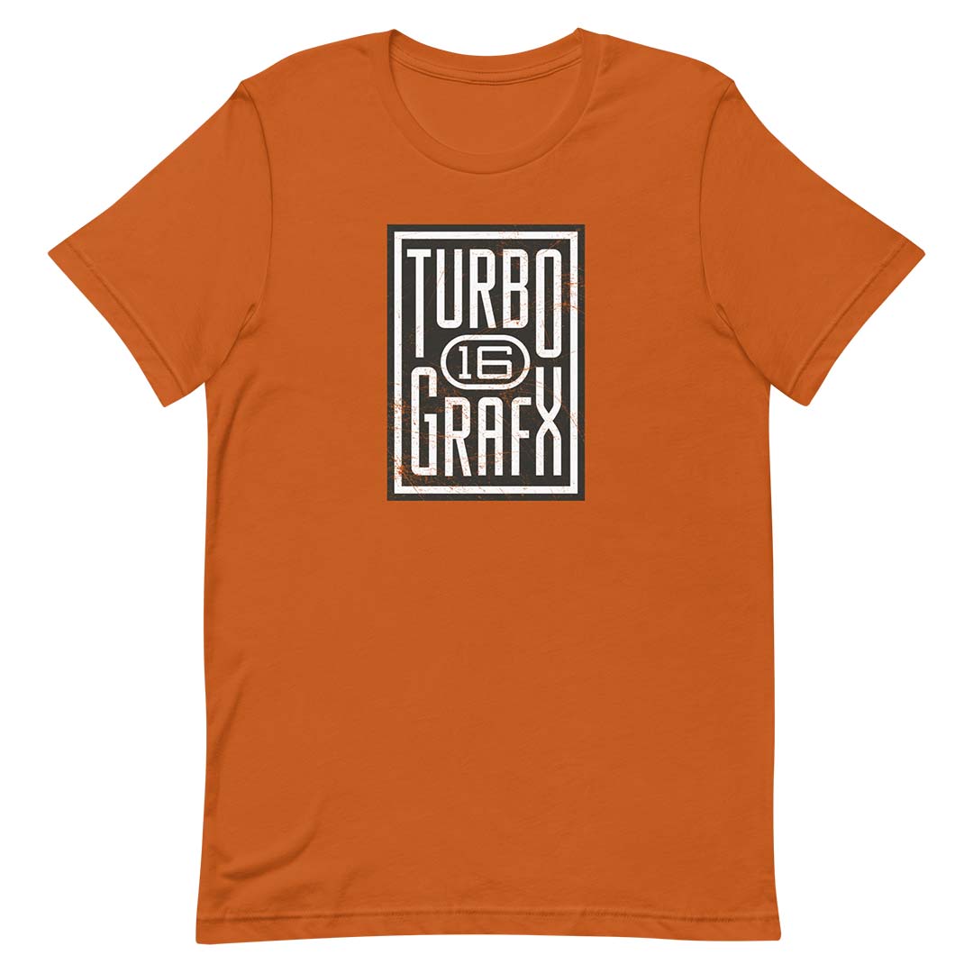 Turbografx 16 Video Game System Unisex Retro T-shirt