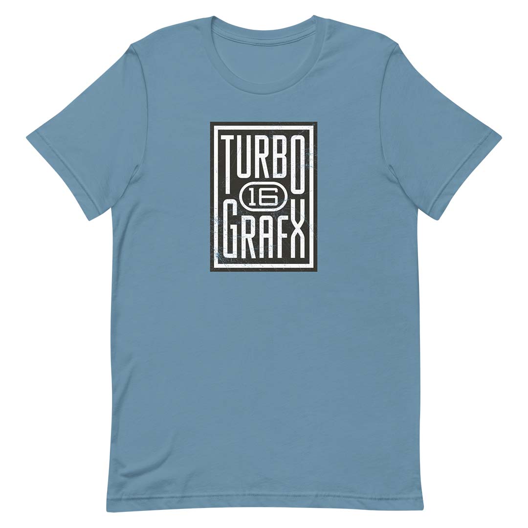 Turbografx 16 Video Game System Unisex Retro T-shirt