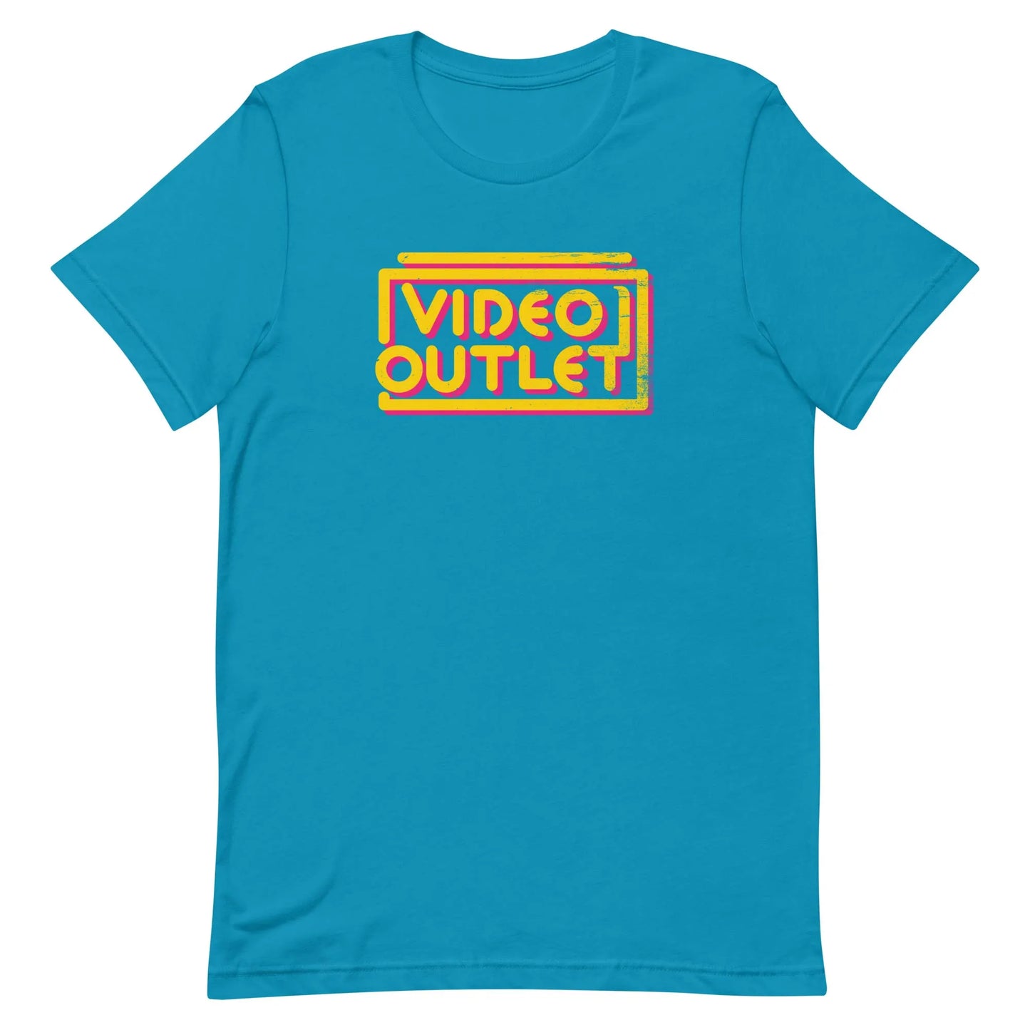 Video Outlet Rockford Unisex Retro T-Shirt - Bygone Brand