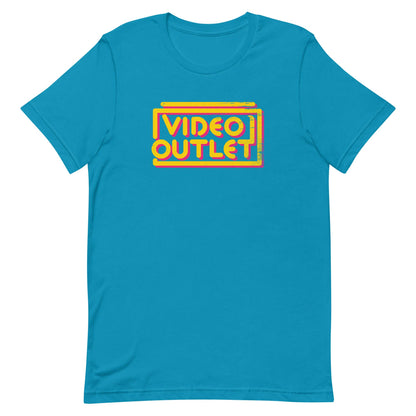 Video Outlet Rockford Unisex Retro T-Shirt - Bygone Brand