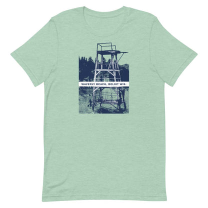 Waverly Beach Beloit Unisex Retro T-shirt